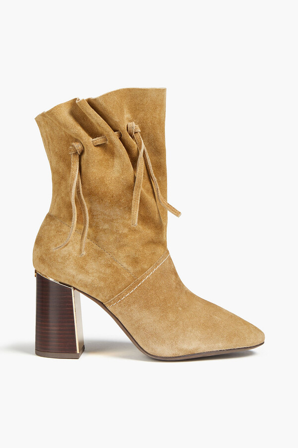 tory burch suede booties