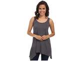 Thumbnail for your product : Allen Allen Scoop Neck Angled Tunic