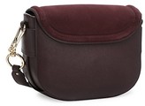 Thumbnail for your product : See by Chloe Mara Suede & Leather Saddle Bag