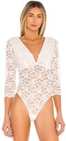 Thumbnail for your product : BCBGMAXAZRIA Stretch Lace Knit Bodysuit