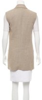 Thumbnail for your product : Michael Kors Double-Breasted Linen Vest