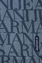 Thumbnail for your product : Armani Jeans Scarf In Logo Patterned Gauze