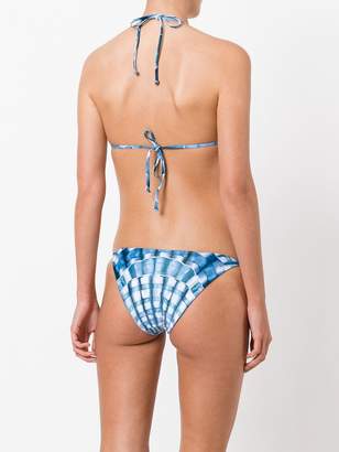 Mara Hoffman shell print bikini set