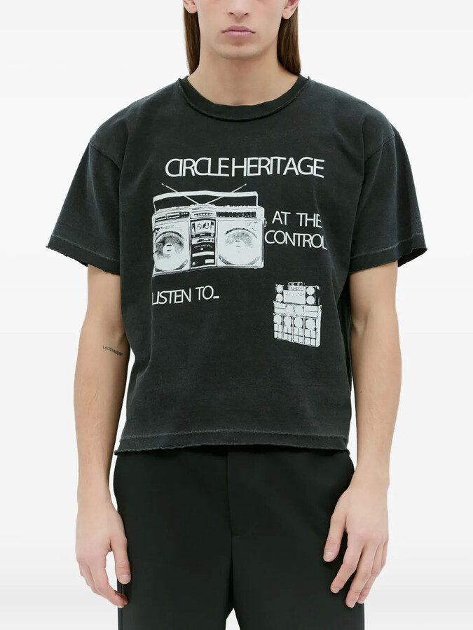 CIRCLE HERITAGE Boombox T-shirt