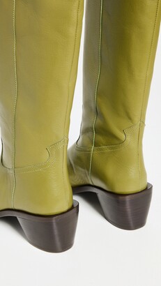 【関税込み】SIMONMILLER シルバー Bandi ブーツ Nine West Siventa Black Over-the-Knee Boot Black Brocade