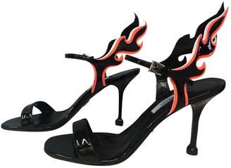 prada flame sandal
