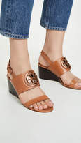 Thumbnail for your product : Tory Burch Metal Miller 65mm Wedge Sandals