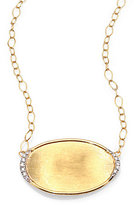 Thumbnail for your product : Marco Bicego Lunaria Diamond & 18K Yellow Gold Pendant Necklace