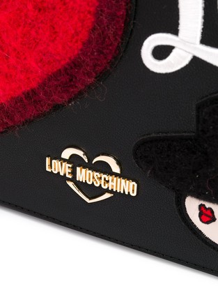 Love Moschino Love Patch Messenger Bag