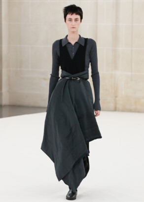 AURALEE Tense Wool Double Cloth Dress - ShopStyle 