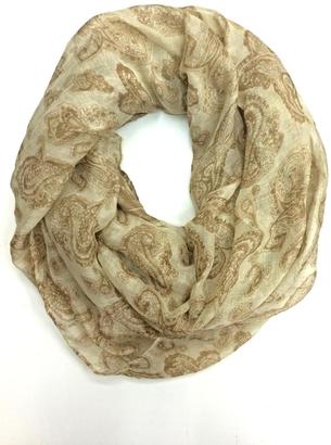 D&Y Paisley Infinity Scarf