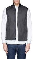 Thumbnail for your product : Nobrand Detachable vest houndstooth tweed biker jacket