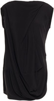 Thumbnail for your product : Rick Owens Draped Crepe Top