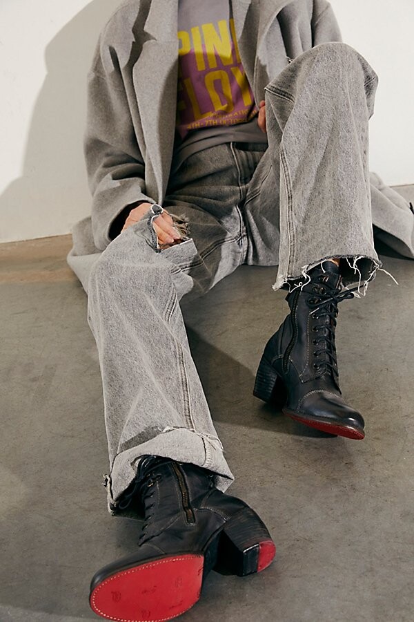 Bed Stu Brooklyn Lace Up Ankle Boots