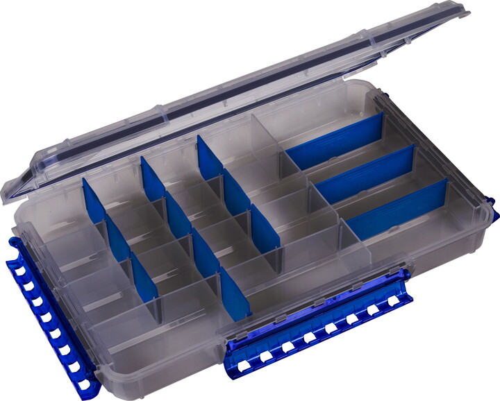 Flambeau Outdoors Flambeau Zerust Max Waterproof Tuff Tainer 5005 Divided Utility Box