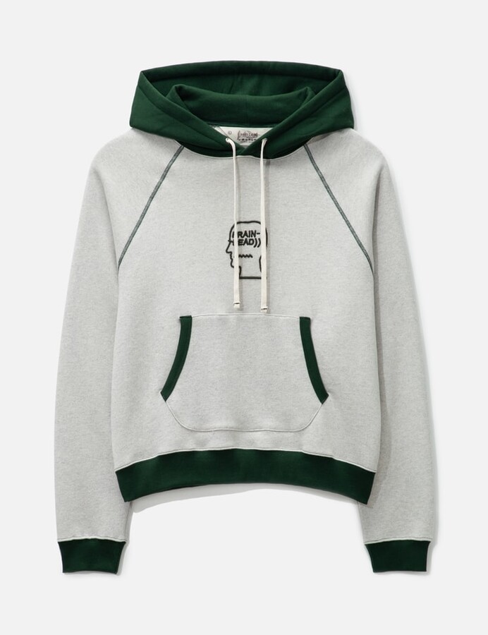 Brain Dead Fleece Logo Head Hoodie