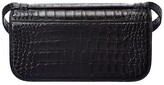 Thumbnail for your product : Balenciaga Gossip Small Croc-Embossed Leather Shoulder Bag