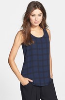 Thumbnail for your product : Eileen Fisher Long Print Silk Tank