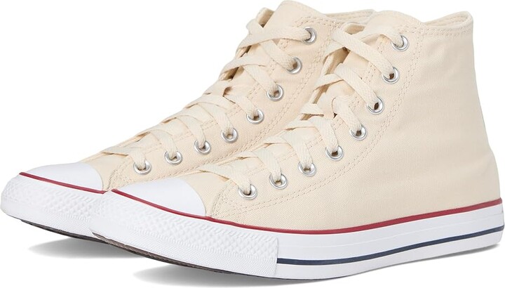Converse Chuck Taylor All Star High-Top Sneaker Classic Shoes Natural Ivory : Men's 10 - Women's 12 Medium, Canvas