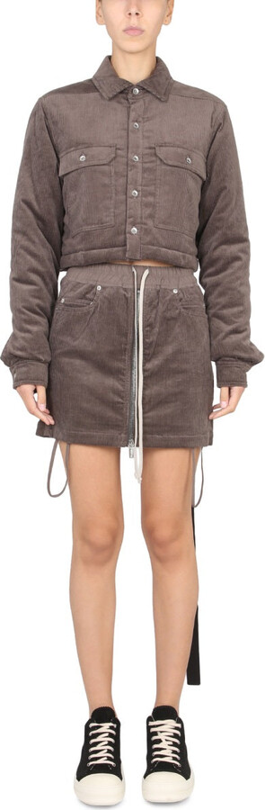 Rick Owens X Drkshdw Cropped Jacket