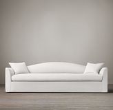 Thumbnail for your product : Restoration Hardware 10' Belgian Camelback Slipcovered Sofa