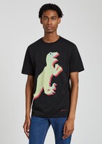 Thumbnail for your product : Paul Smith Men's Black Large Dino Print T-Shirt