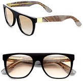 Thumbnail for your product : RetroSuperFuture Super by Flat Top Onice Rosso Sunglasses