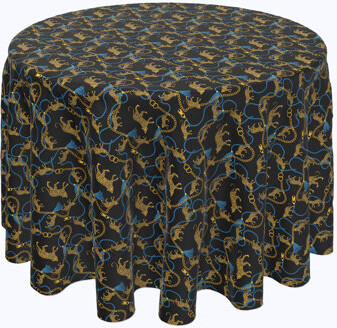 Rosdorf Park Keynsham Geometric Round Tablecloth