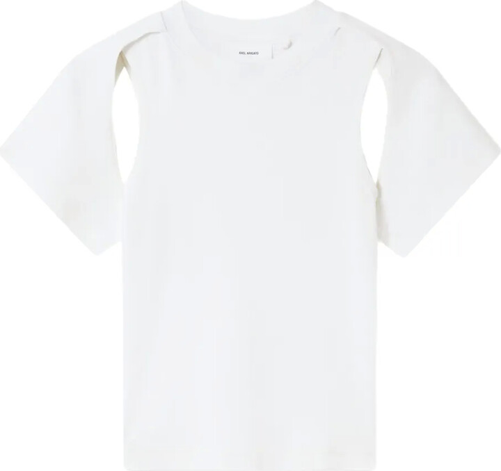 Axel Arigato cut-out short-sleeve T-shirt