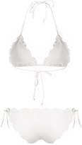 Thumbnail for your product : Marysia Swim scalloped crinkled bikini set