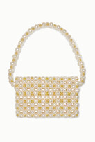 Thumbnail for your product : Vanina Reveries Faux Pearl And Gold-tone Beaded Shoulder Bag
