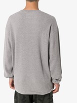 Thumbnail for your product : WTAPS waffle knit cotton T-shirt