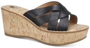 white mountain shoes wedges