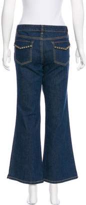 MICHAEL Michael Kors Mid-Rise Wide-Leg Jeans w/ Tags