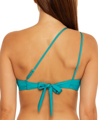Trina Turk Women's Monaco Chain Asymmetric Bikini Top, Created for Macy's