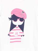 Thumbnail for your product : Little Marc Jacobs Girls' Graphic Print Short Sleeve Top