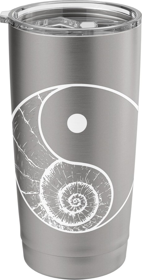 Yin Yang symbol opposites harmony energy Balance Shell with Yin and Yang Stainless Steel Insulated Tumbler