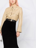 Thumbnail for your product : Fendi FF-print pencil skirt