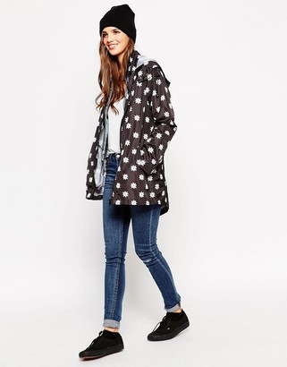 ASOS Pac a Trench in Floral Print
