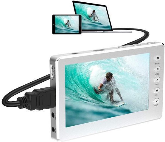 DIGITNOW HD Video Capture Box 1080P 60FPS USB 2.0 Video to Digital Converter with 5' OLED Screen, AV & HDMI Video Recorder Capture from VCR, DVD, VHS...