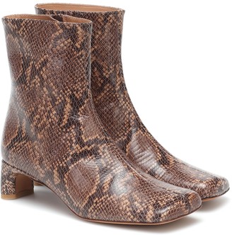 snake print boots uk