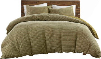 Tingkunke 3PCS Waffle Washed Duvet Set, Cozy And Breathable 100% Cotton With Unique Texture For All-Season Comfort