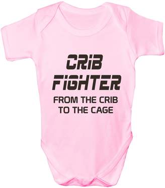 Print4u Crib Fighter ~ UFC/MMA ~~Baby Onesie 3-6