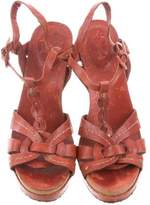 Thumbnail for your product : Frye Platform Leather Sandals