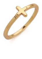 Thumbnail for your product : Gorjana Cross Over Mid Finger Ring