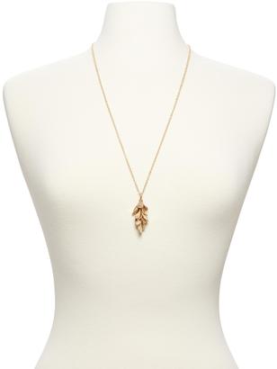 Old Navy Petal Pendant Necklace for Women