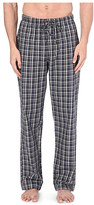 Thumbnail for your product : Hanro Check flannel trousers