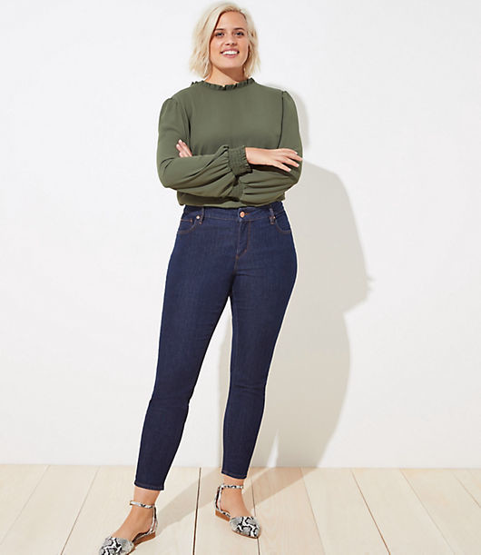 modern skinny loft jeans