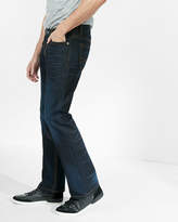 Thumbnail for your product : Express Loose Boot Dark Wash Super Thick Stitch 100% Cotton Jeans