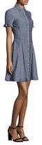 Thumbnail for your product : Yigal Azrouel Pleated Shirtdress